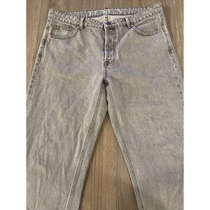 Raey Dad Organic Cotton Baggy Boyfriend Jeans Grey‎ Size 32